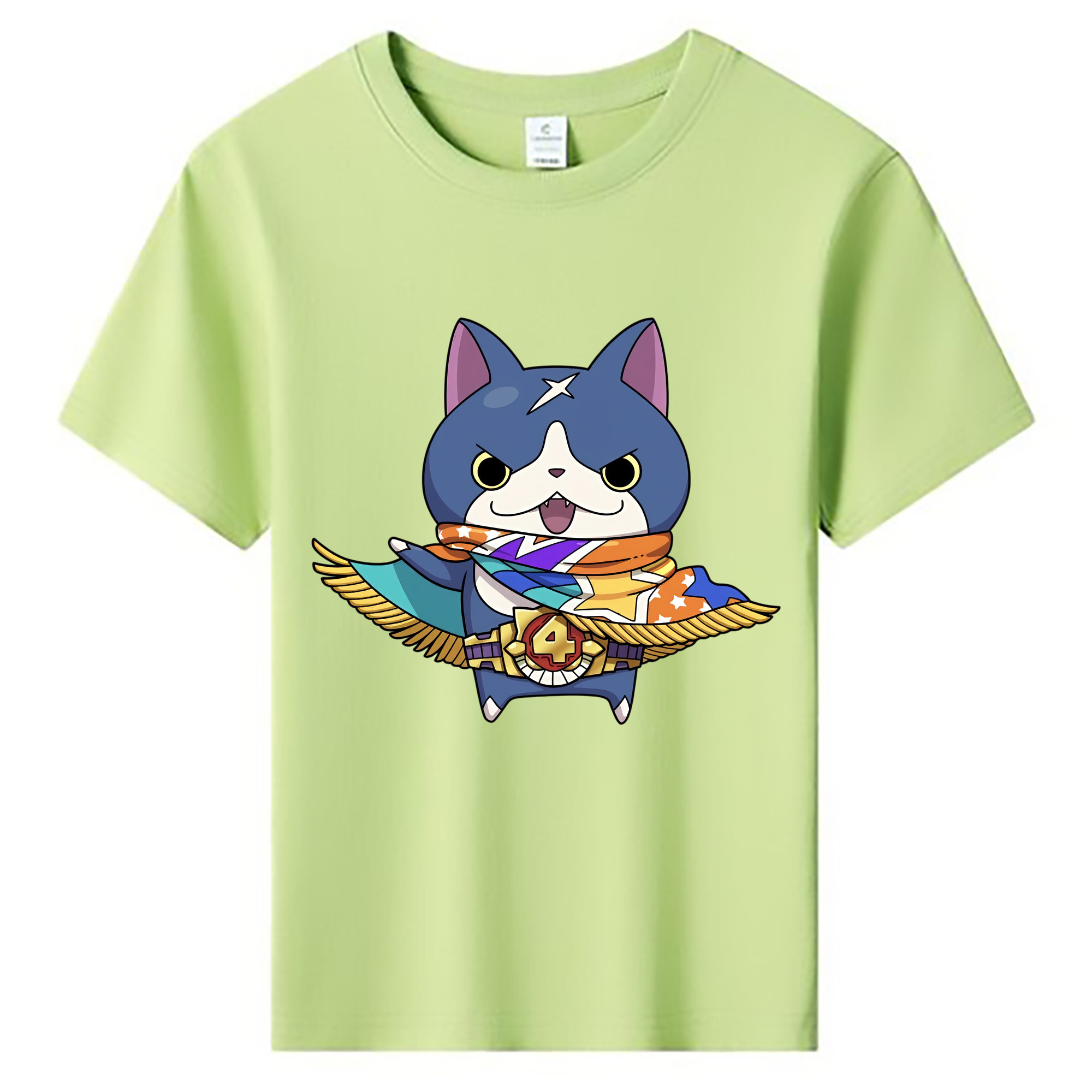 （画像用） 妖怪ウォッチ Yo-kai Watch 綿100％キッズTシャツ（フロントプリント）